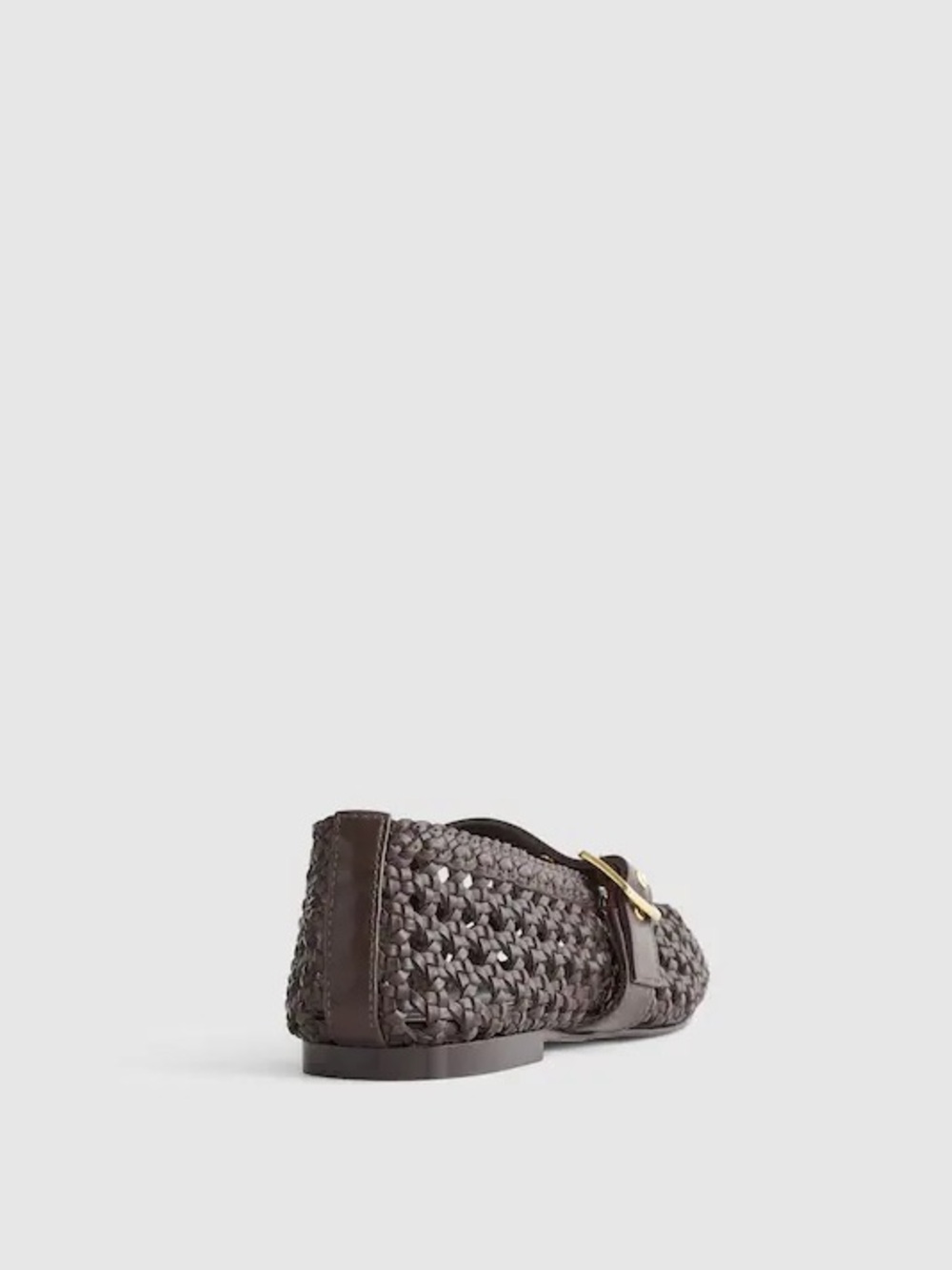 Madewell The Remy Mary Jane Flat in Dark Carob Size 8 NWOB - Picture 3 of 12
